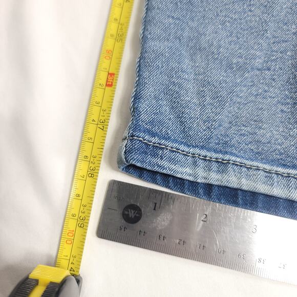 Thrill Jeans Casual Button Zip Denim Medium Wash Jeans Womens Size 18 Blue - Picture 6 of 10